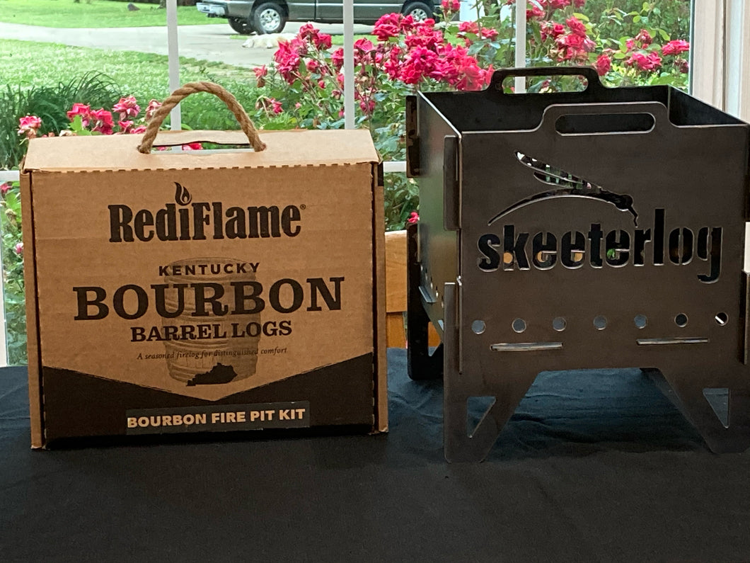 Kentucky Bourbon Fire Pit + Kit